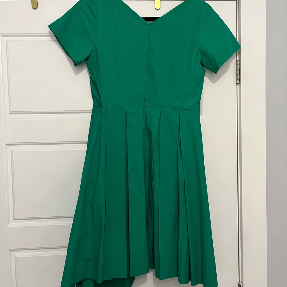 Anthropologie green dress